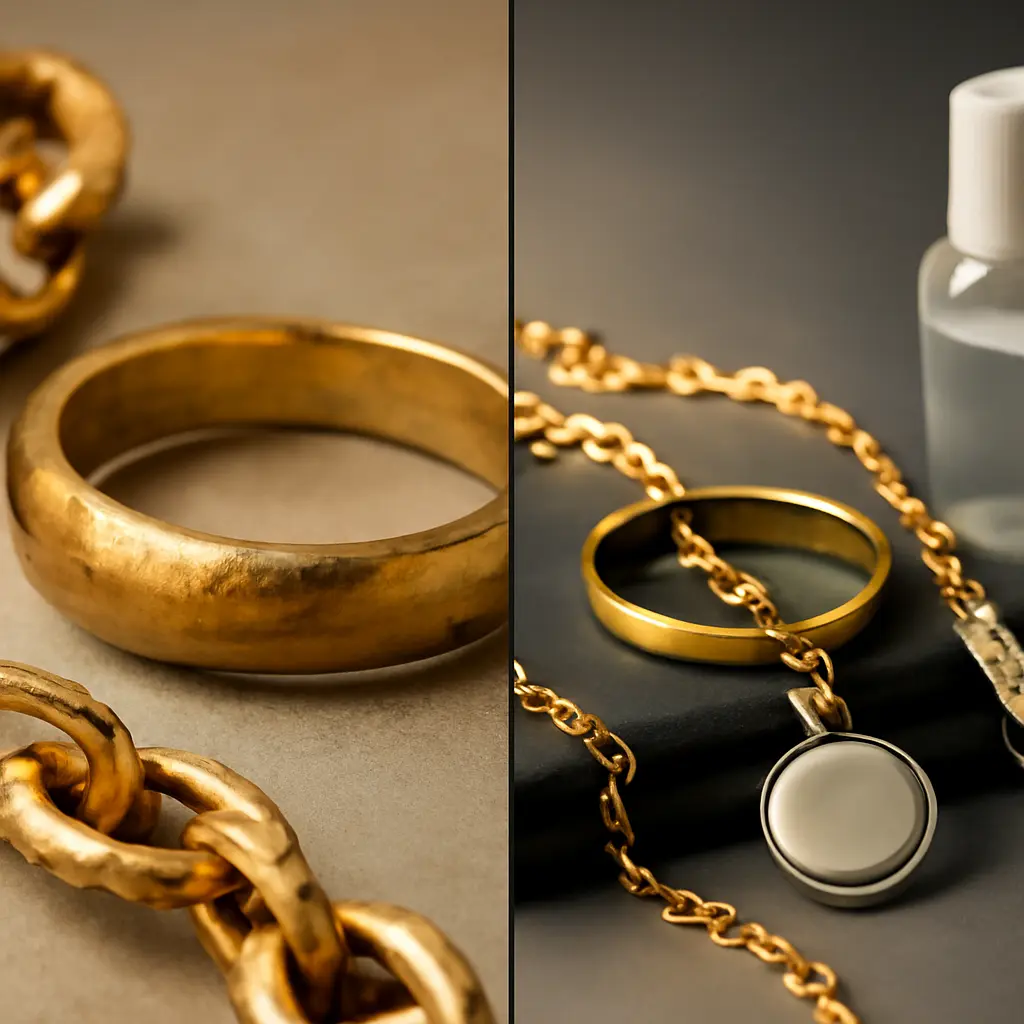 Почему дешёвая позолота не работает — что выбрать вместо неё